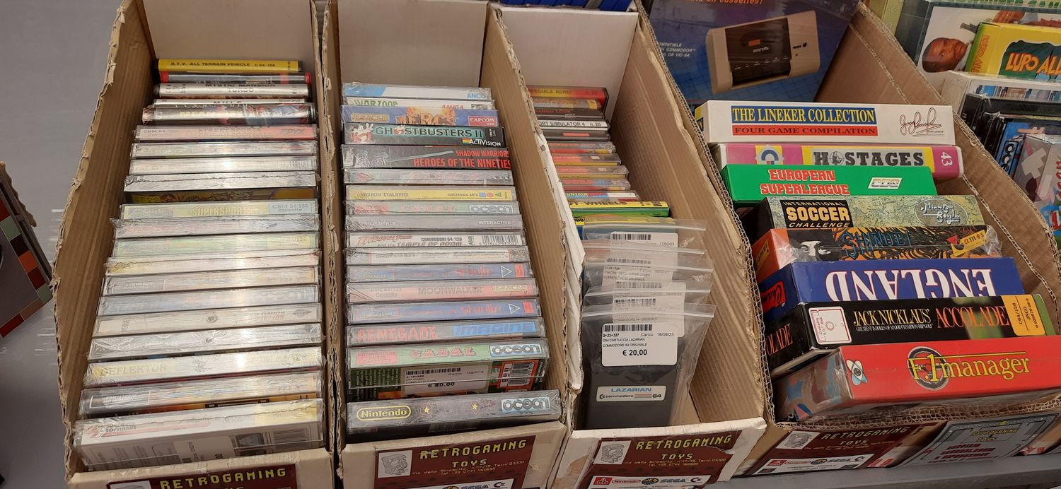 Original games at the second-hand market