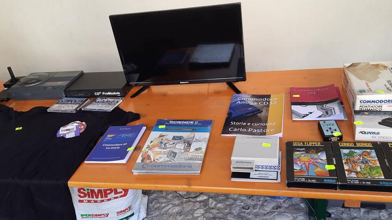 Material ready for the opening