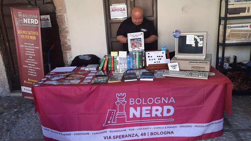The Bologna Nerd stand