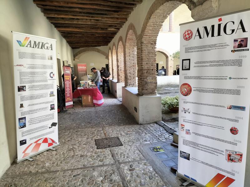 The Amiga information panels