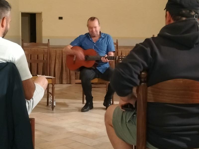 The concert seen from the audience