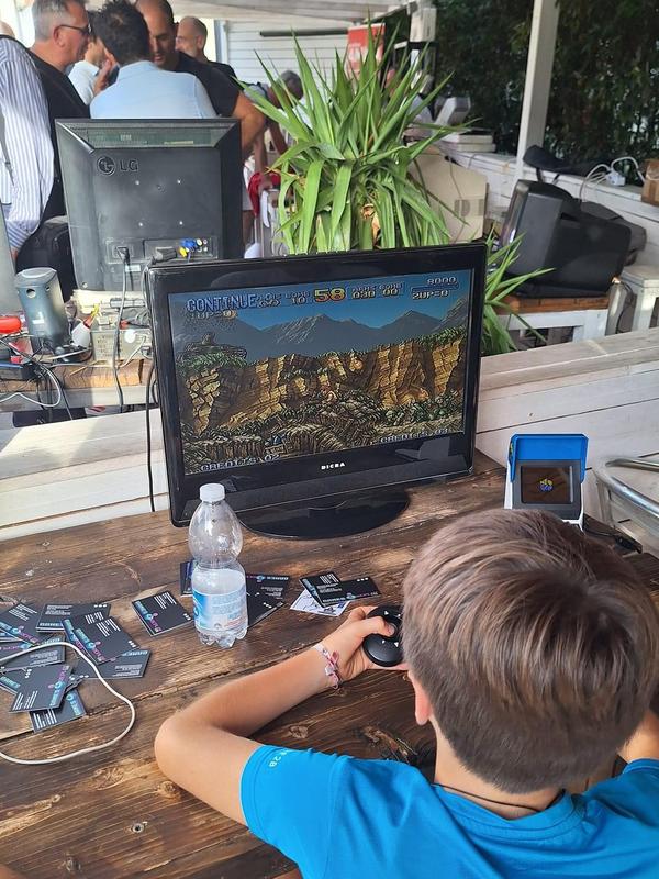 A gaming station