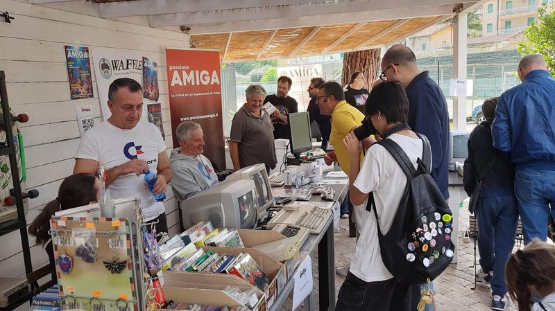The Passione Amiga stand