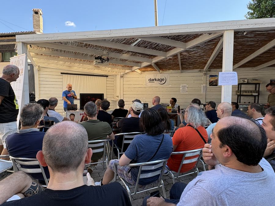 A full house for the afternoon talks